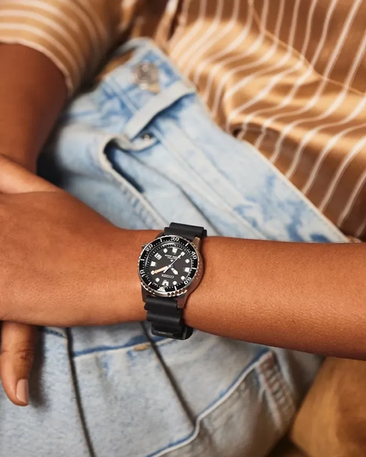 Promaster Dive Black Dial Polyurethane Strap EO2020-08E | CITIZEN Promaster Dive Black Dial Polyurethane Strap EO2020-08E | CITIZEN